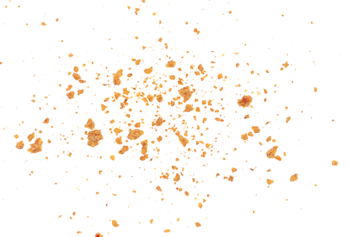 Cookies crumbs