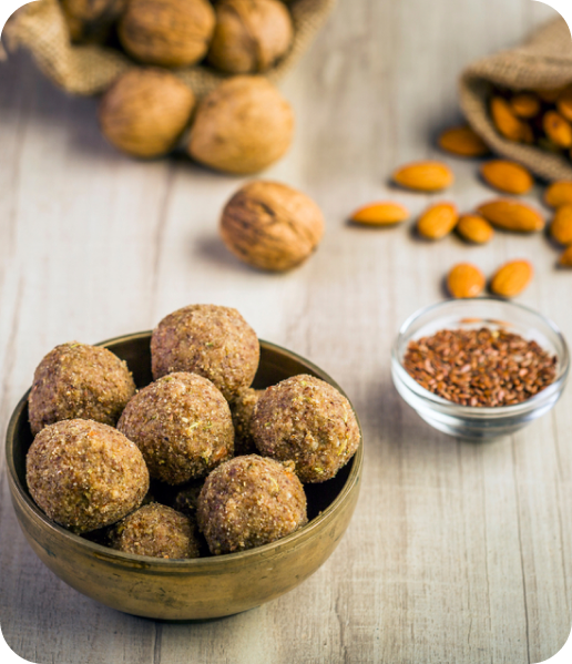 Healthy Indian snacks | Protein power energy balls