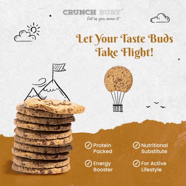 Jeera Ghee Crunch - Digestive Jeera & Millet Cookies