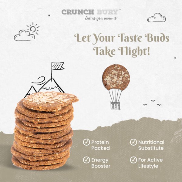 Nutty Crunch - Cashew & Pistachio Cookies | Weight Loss & Diet Snacks