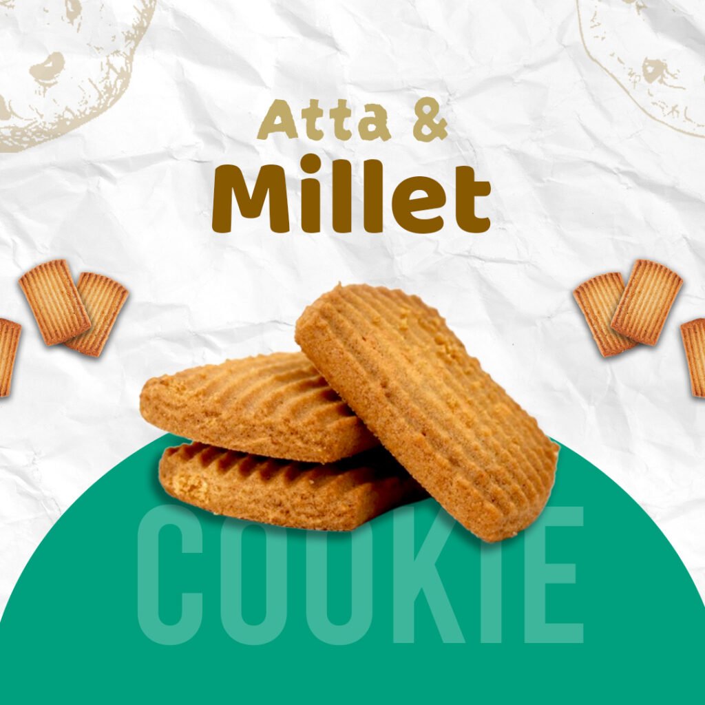 Cardamom Twist – Atta & Millet cookie 
