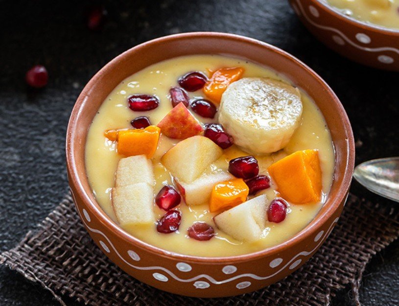 fruit custard